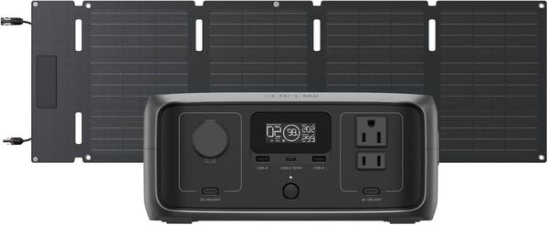 EcoFlow RIVER 3 + 45Wソーラーパネル セット新品未開封品