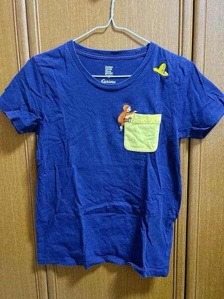 Design Tshirts Store graniph Tシャツ おさるのジョージ