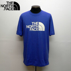 US Sサイズ★ザ・ノースフェイス ロゴプリント 半袖Tシャツ /ブルー THE NORTH FACE S/S STANDARD FIT HALF DOME アメリカ正規 (9461)