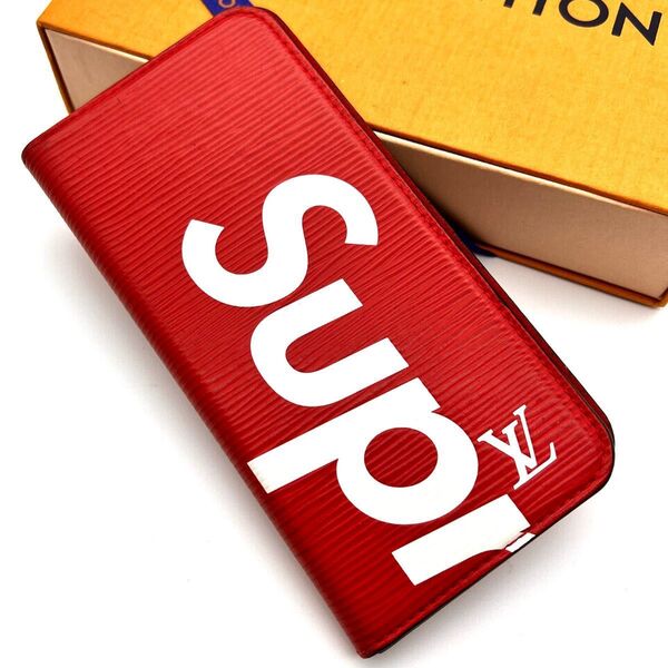 【極美品】ルイヴィトン エピ Supreme iPhone 7 plus / 8 plus スマホケース