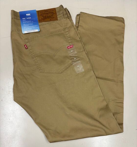 Levi's 502 Taper チノパン ベージュ W36/L32