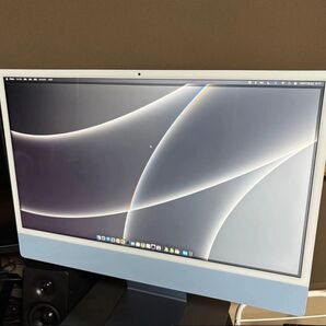 iMac M1 256GB 水色 キーボード、マウス付属なし