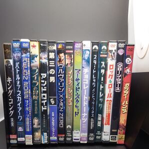 【洋画DVD】洋画(アニメ有り)15本セット(ケース無し)レンタルアップ版