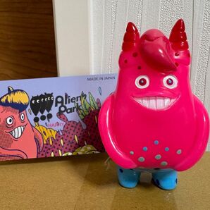 美品 Alien Park Harry ピンク フィギュア ソフビ