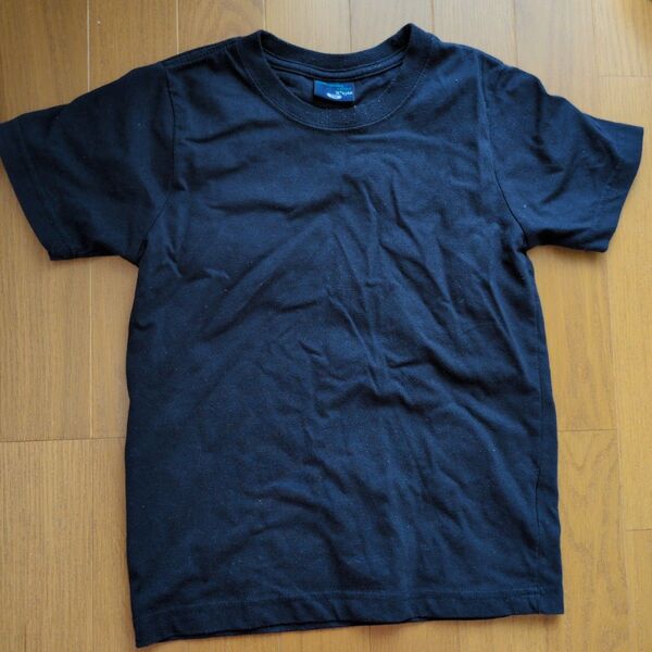 Tシャツ 半袖 130cm 紺色 無地
