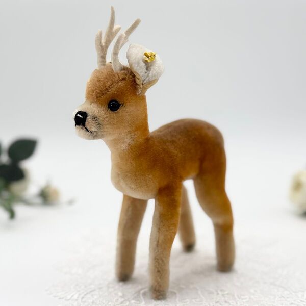 送料無料★シュタイフ★Roebuck 22cm★リーボックのボッキー★ビンテージ/アンティーク★Steiff/STEIFF