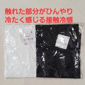 2着セット ワークマン アイスアーマー長袖クルーネック 共にLサイズ 白と黒