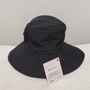 ワークマン レディース撥水カジュアルハット 約58㎝(調整可) 黒