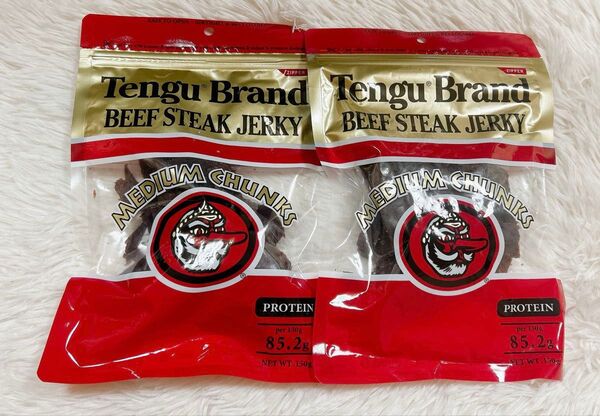 テング ビーフステーキジャーキー 2個セット