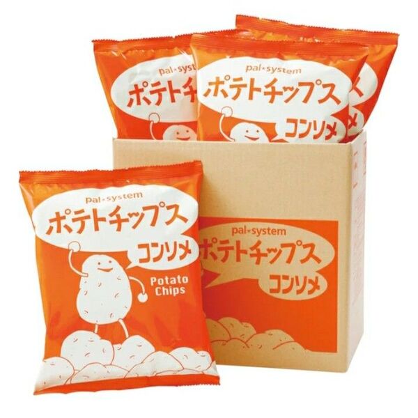 菊水堂 ポテトチップス 60g×4 コンソメ ポテトチップ