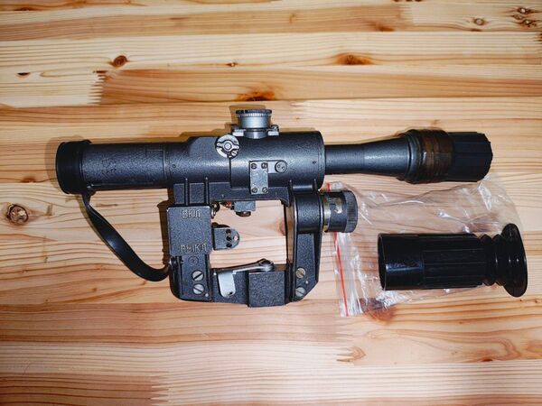 実物 PSO-1 ベラルーシ製 初期型IR検知付き ソ連 ロシア SVD ドラグノフ