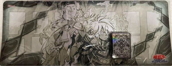 遊戯王 白の物語 ハーフプレイマット スリーブ 未開封 ニューロンポイント 烙印