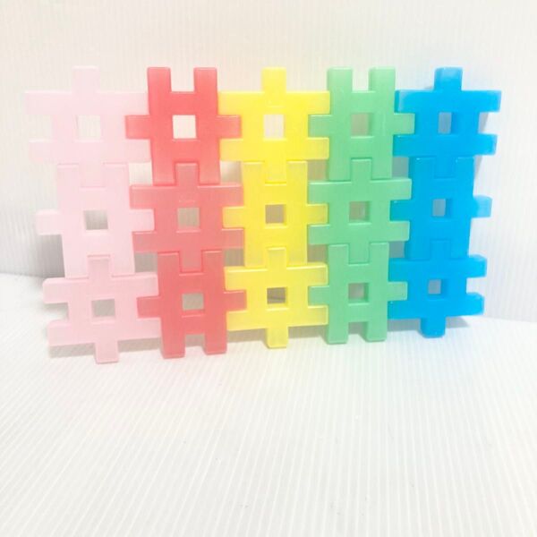 学研 Gakken ニューブロック 基本パーツ カラフル 知育玩具 パステルカラー ブロック