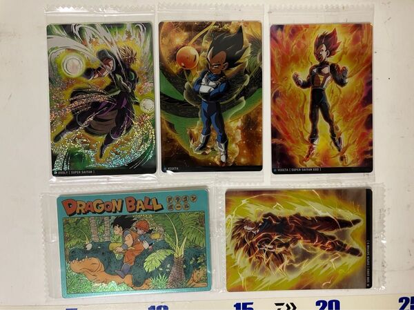 ドラゴンボール イタジャガ vol.7 5枚セット SSR、CRあり ブロリー ベジータ 悟空