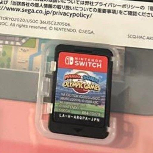 【お得】マリオ&ソニック AT 東京2020オリンピックSwitch 空ケース付き