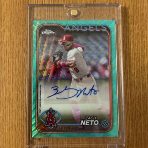 Topps Chrome 2024 zach neto auto ザックネト Autograph