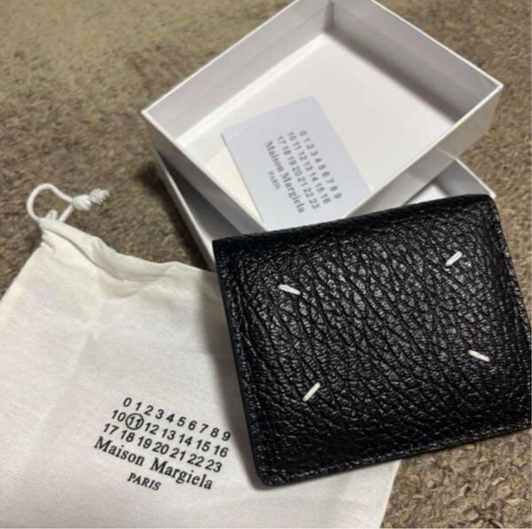 【早い者勝ち】メゾン マルジェラ 財布 二つ折り財布 黒 Maison Margiela