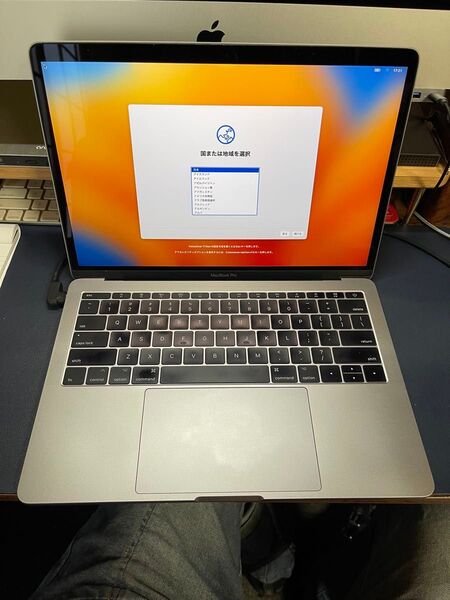 MacBook Pro 13 2017 8GB 256GB US配列 macOS Ventura スペースグレイ