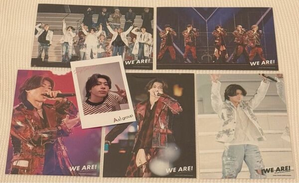 Aぇ!group 末澤誠也 WE ARE! ステージフォト Chameleon チェキ風カード