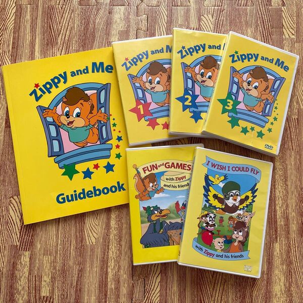 Zippy and Me DVD3巻+2巻 ジッピーアンドミー DWE ディズニー 英語システム