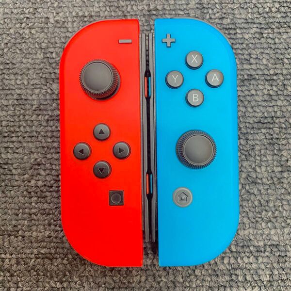 【ホールエフェクト新品】ジョイコン Joy-Con ネオンレッド・ネオンブルー LR 左右セット