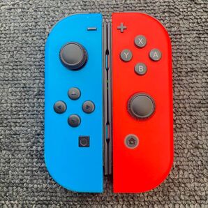 【ホールエフェクト新品】ジョイコン Joy-Con ネオンブルー・ネオンレッド LR 左右セット