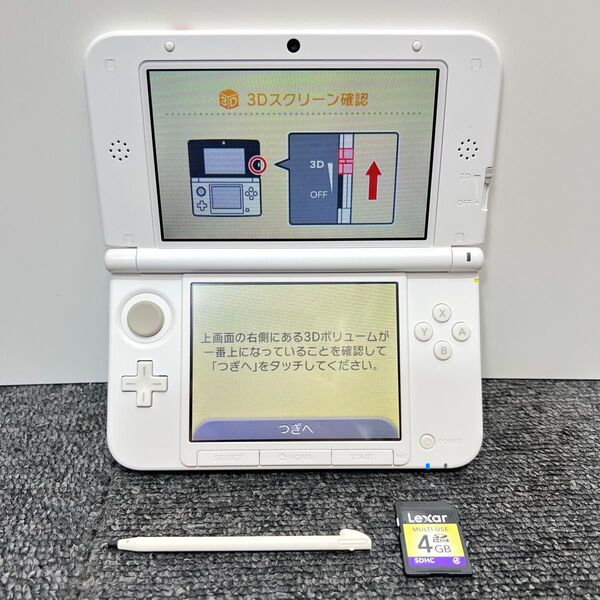 ニンテンドー 3DS LL 本体 どうぶつの森 ホワイト