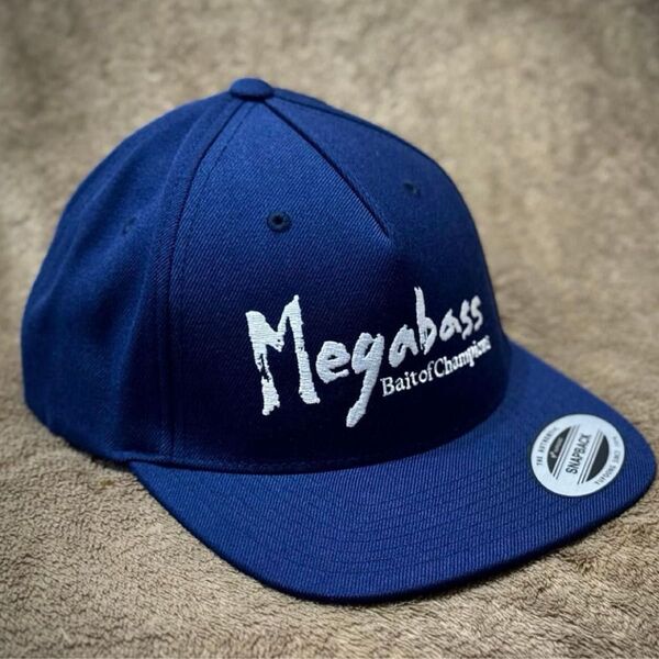 ブラッシュスナップバックキャップ ネイビー/ホワイト BRUSH TRUCKER
