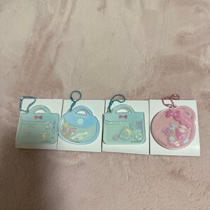サンリオキャラクター シャカシャカアクリルキーホルダー 4個