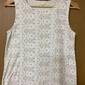 ノースオブジェクトタンクトップ グレーと白 Mサイズ