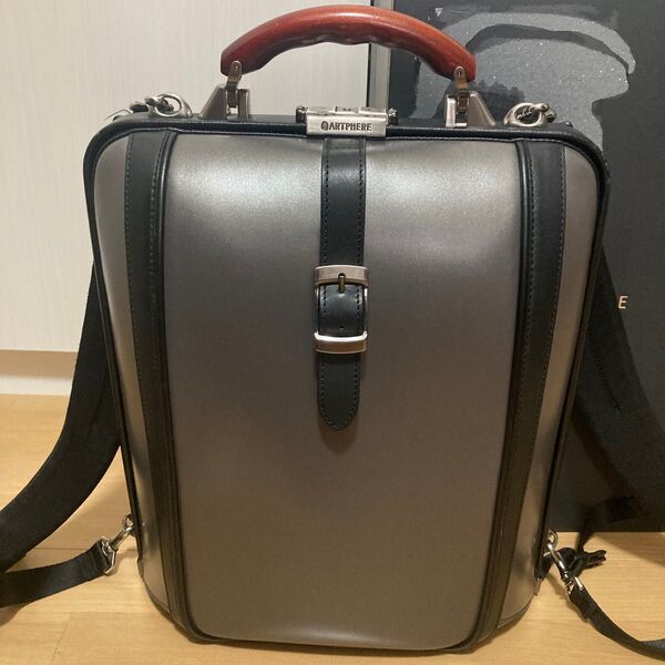 定価41,800円【美品★】アートフィアーNew Dulles Touch2 ビジネスバッグ 豊岡鞄リュック レザー ダレスバッグ
