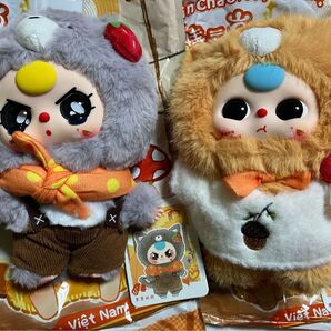 baby three ベビースリー 秋の童話 狼と芝犬?2体セット