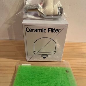 クラブエコウォーター ポタポタクラブ セラミックフィルター 蛇口 スポンジセット