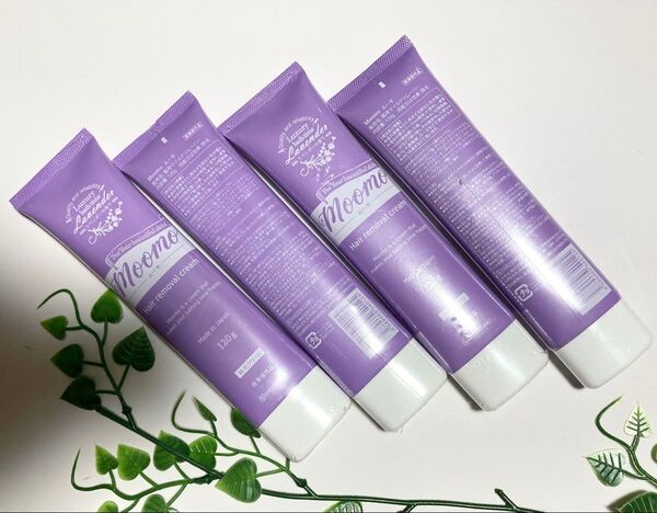 Moomo 薬用マイルドリムーバー 除毛クリーム 120g 4本セット