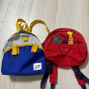 MIKI HOUSE BEAMS ミキハウス ビームス ベビーリュック バック ポーチ セット 鞄 デイパック