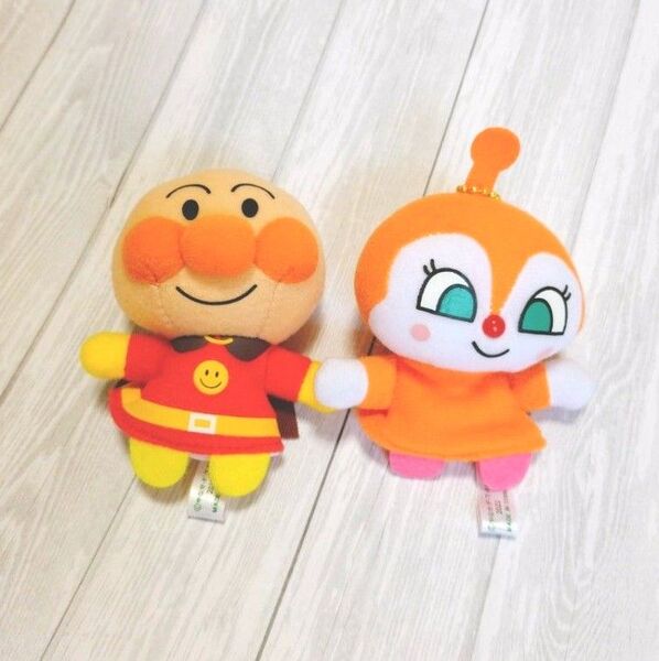 アンパンマン ふわふわ指人形 キーホルダー マスコット ドキンちゃん