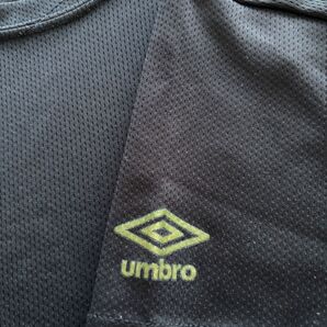 umbro Tシャツ ブラック メッシュ 160 男子