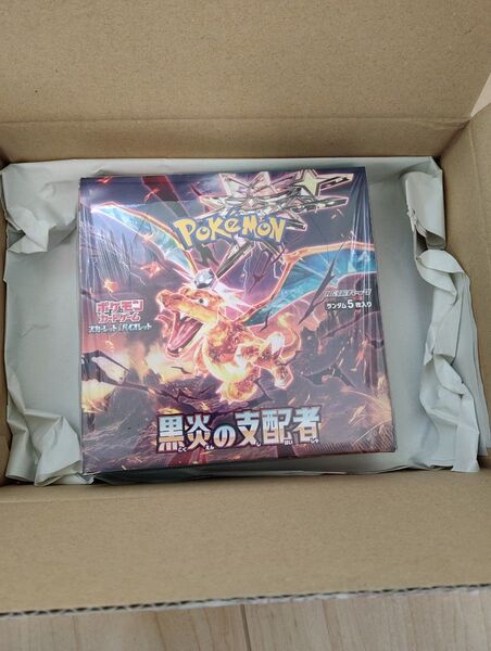 ポケモンカードゲーム スカーレット&バイオレット 拡張パック 黒炎の支配者 1BOX シュリンク付き ポケセン