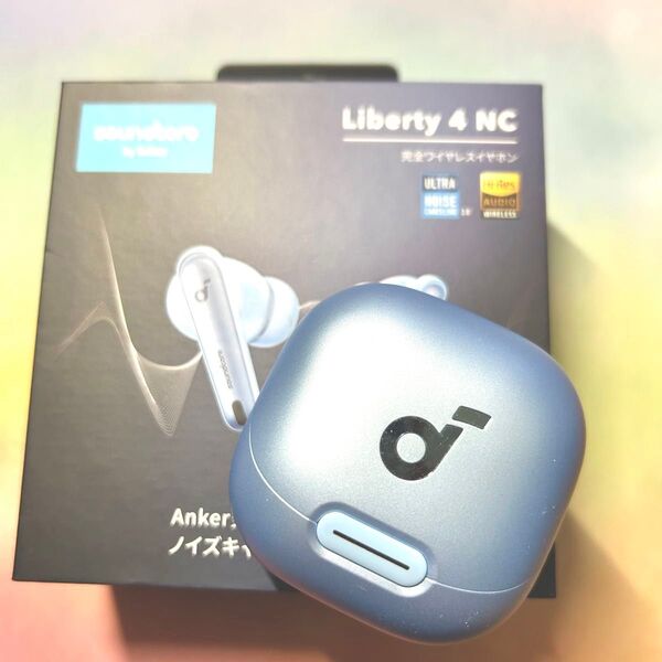 Anker soundcore Liberty4 NC ライトブルー