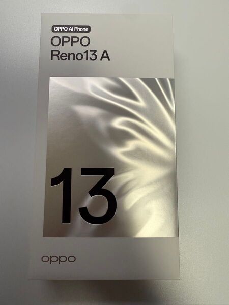 【③未使用】OPPO Reno13 A UQ/au版SIMフリー