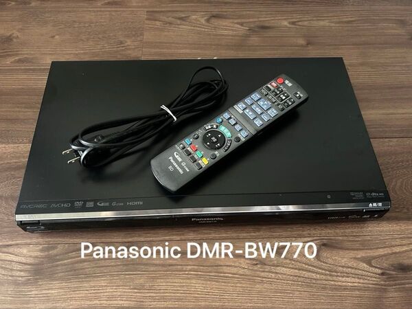 【期間限定値下げ】Panasonic DMR-BW770 ブルーレイレコーダー ジャンク品