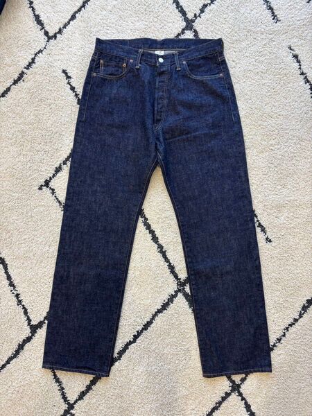 CALEE VINTAGE REPRODUCT STRAIGHT DENIM PANTS キャリー デニムパンツ 試着のみ W34