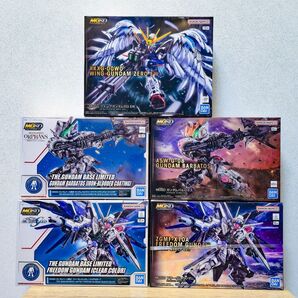 MGSD フリーダムガンダム ガンダムバルバトス ウイングガンダムゼロ EW クリアカラー アイアンブラッドコーティング ガンプラ