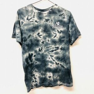 (No.363)Tシャツ(サイズ：S)タイダイ柄白/黒/緑