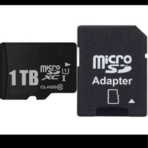 【新品・未使用】2TB (2048GB) 大容量microSDカードTF マイクロSDアダプター付き
