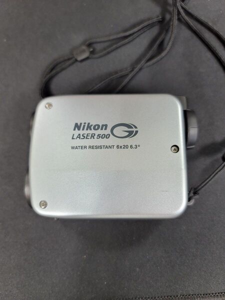 Nikon LASER 500 ゴルフ用レーザー距離計 シルバー ジャンク品