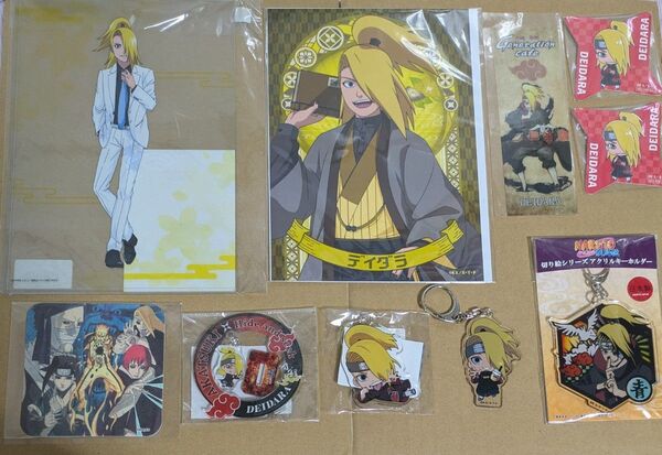 NARUTO-ナルト- 疾風伝 デイダラ グッズ 10点