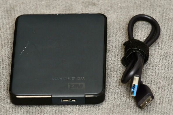 ウエスタンデジタル(Western Digital) WD ポータブルHDD 2TB USB3.0 ブラック 外付けハードディスク
