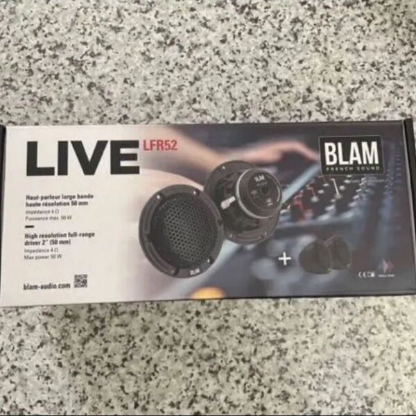 BLAM LFR52 50mmフルレンジスピーカー 3way