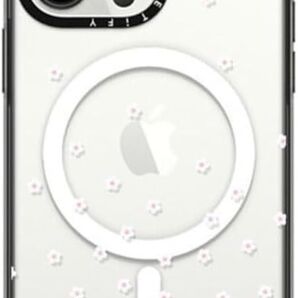 CASETiFY iPhone14 Pro Max用スマホケース ブラック 桜柄